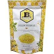 Beesworks Beeswax Pellets, Yellow, 1lb-Cosmetic Grade-Triple Filtered Beeswax (1)Beesworks Beeswax Pellets, Yellow, 1lb-Cosmetic Grade-…