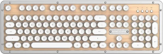 Azio Retro Classic Bluetooth Keyboard