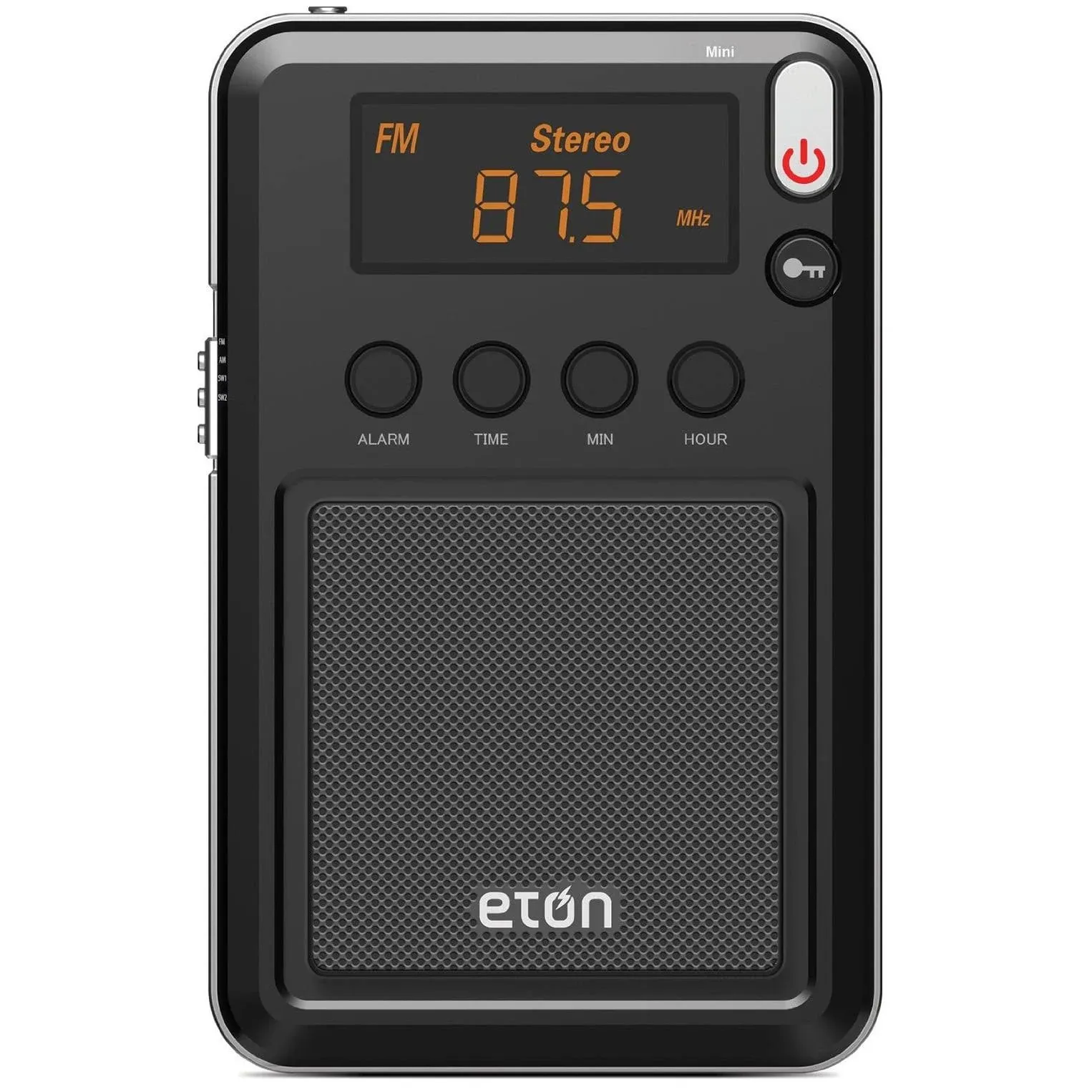 Eton Mini Compact AM/FM/Shortwave Radio, Black