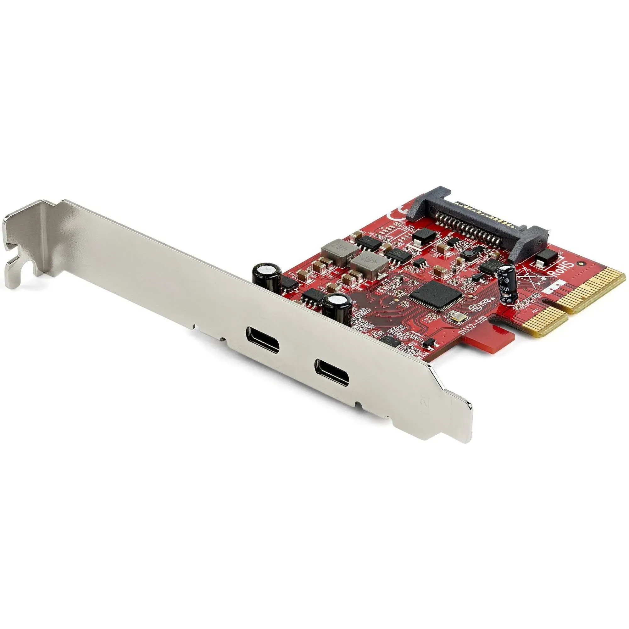 StarTech.com 2-Port 10Gbps USB C PCIe Card - USB 3.1 Gen 2 PCI Express Card