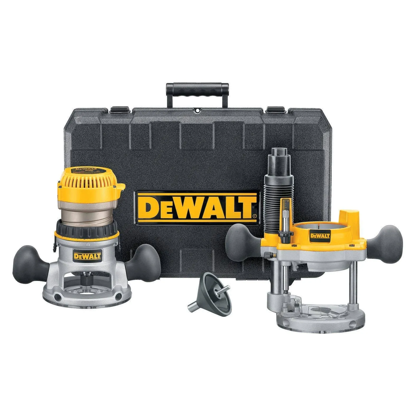 DeWalt DW616PK 1-3/4 HP Fixed Base Plunge Router Combo Kit