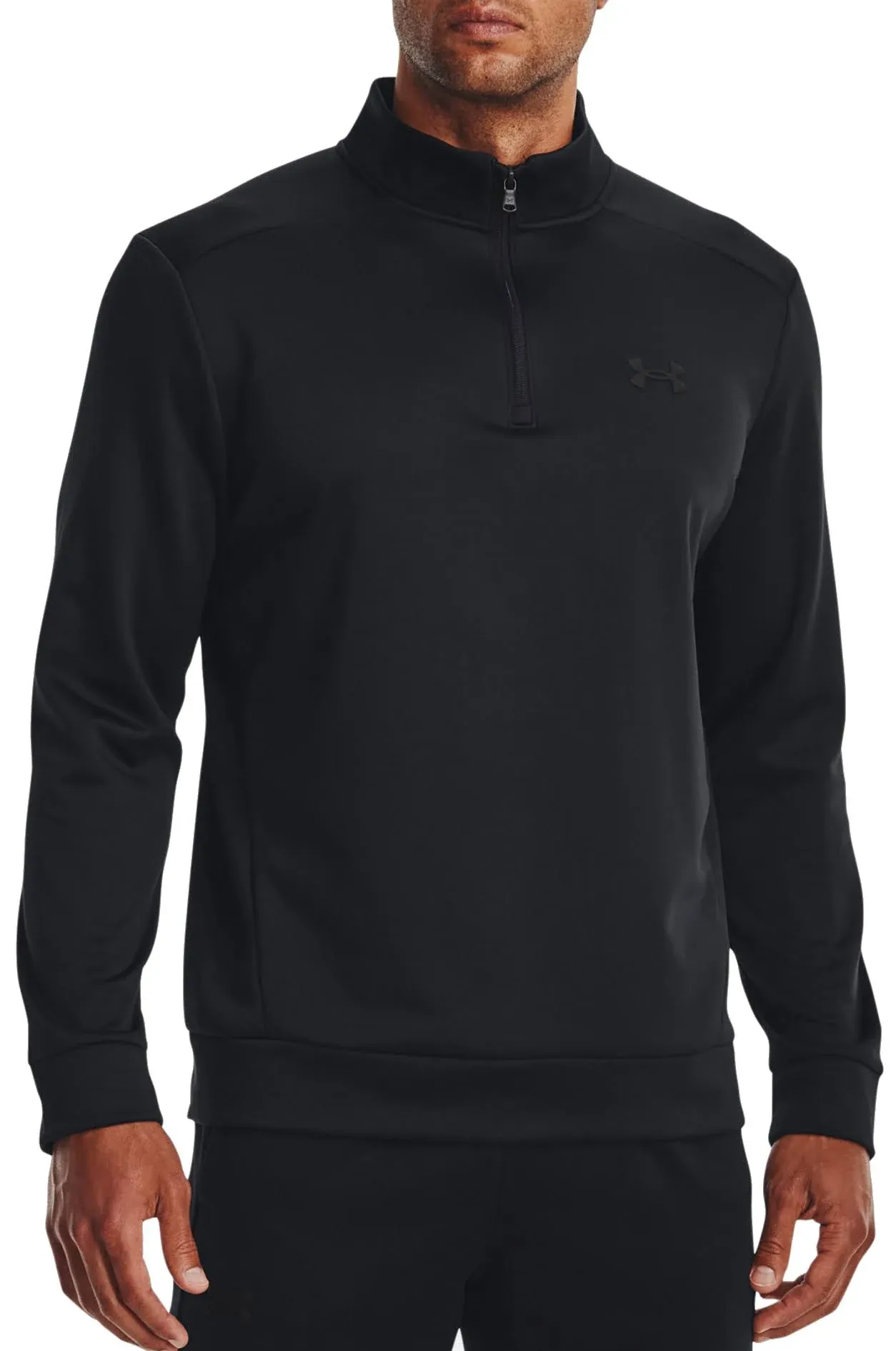 Under Armour Men's Armour Fleece 1/4-Zip, Black