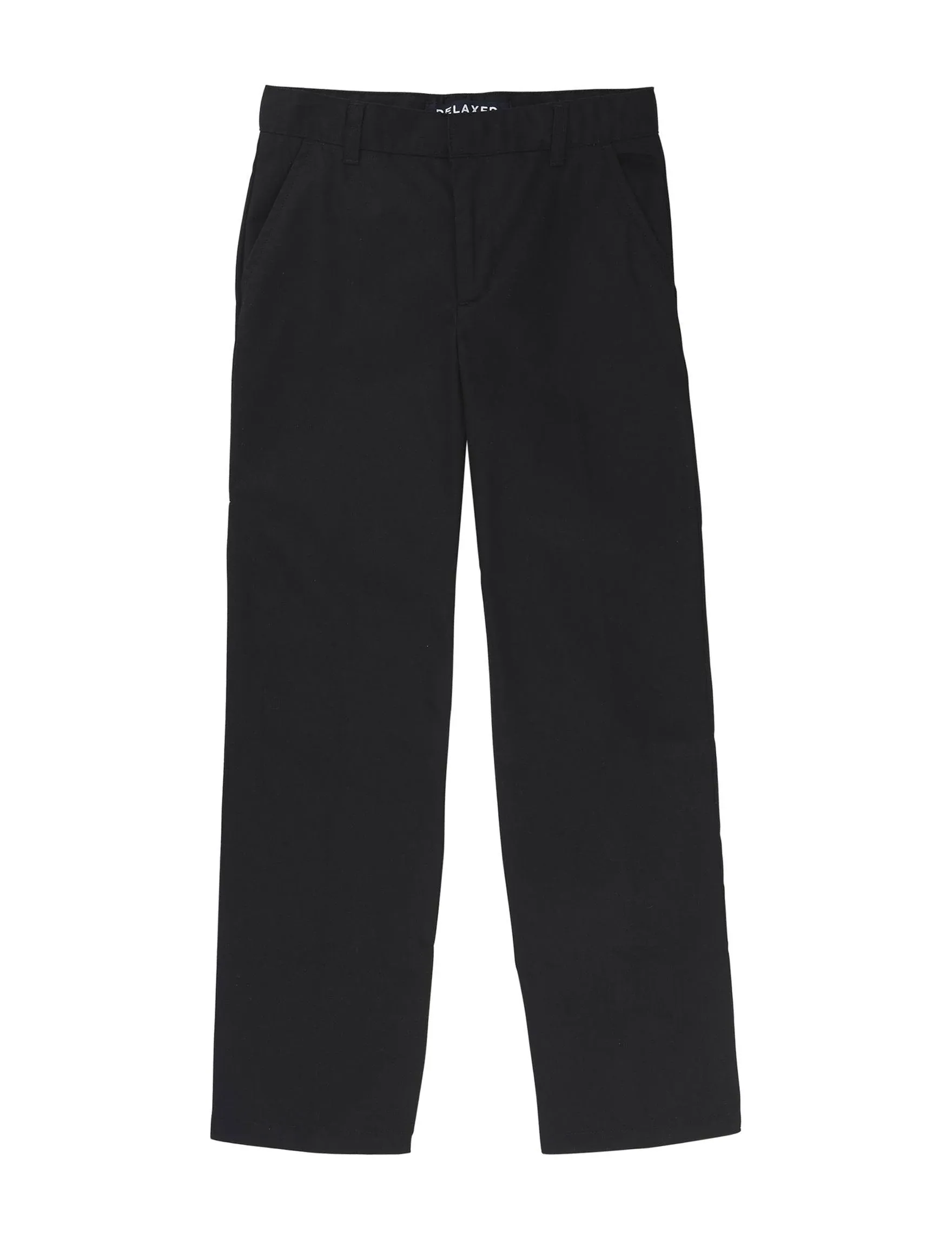 French Toast Boys' Relaxed-Fit Twill Adjustable-Waist Pants