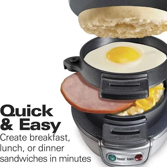 Hamilton Beach 25475a Breakfast Sandwich Maker