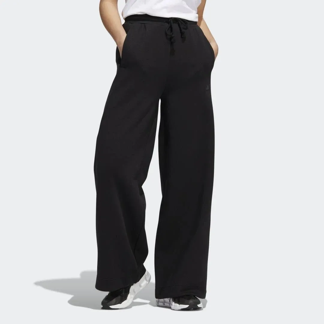 adidas Women's All Szn Fleece Wide Pants