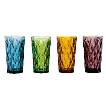 Artland Highgate Highball Glasses - Set of 4