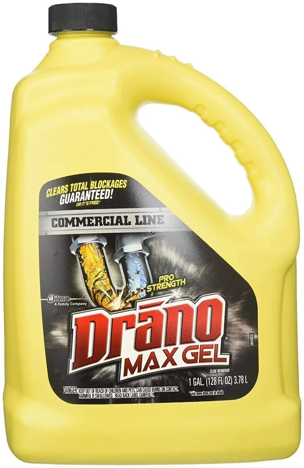 Drano Max Chemical Line Gel Clog Remover, 1 Gallon - 1980010109 | Blain's Farm & Fleet