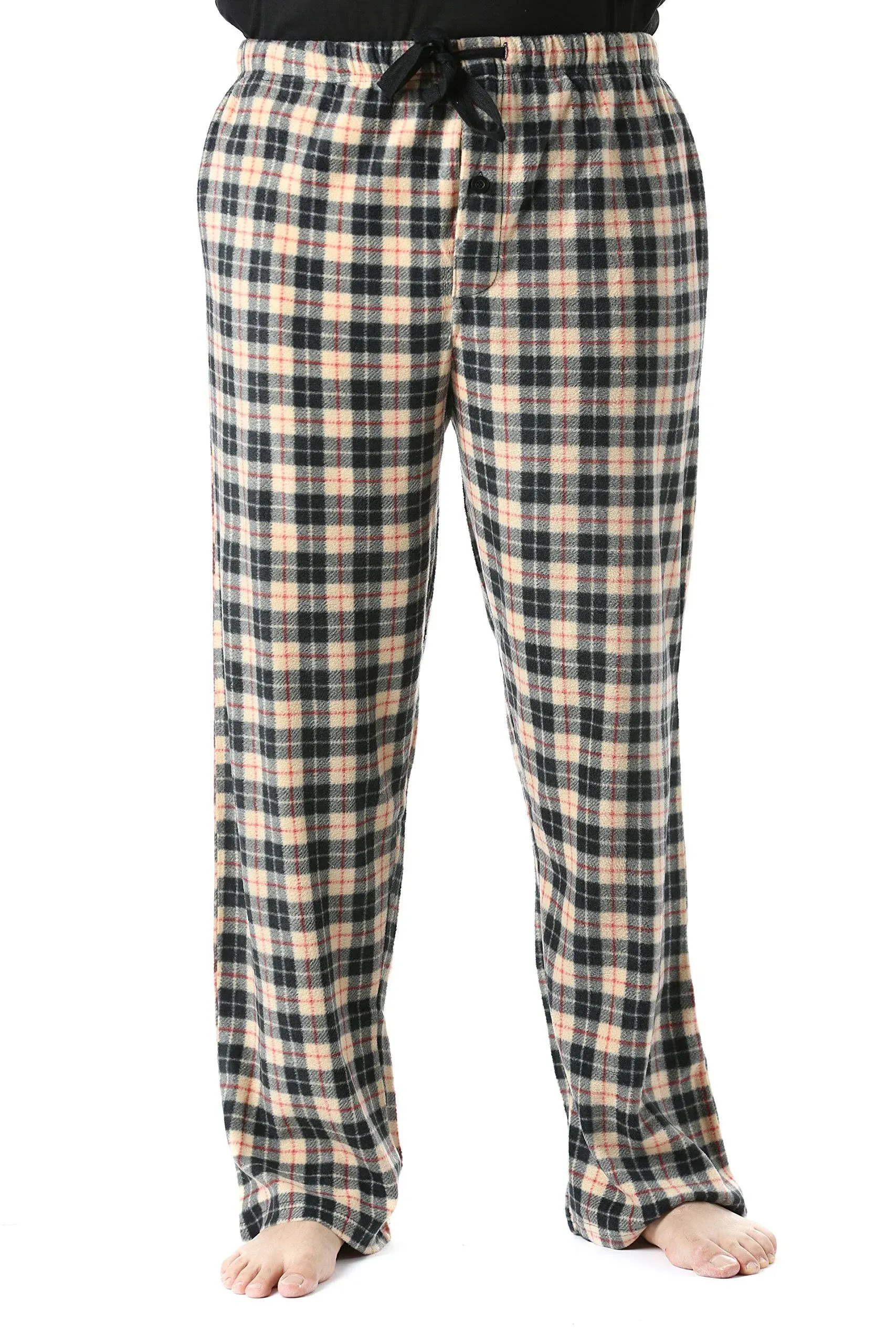 Men’s Buffalo Plaid Pajama Pants Red and Black Plaid