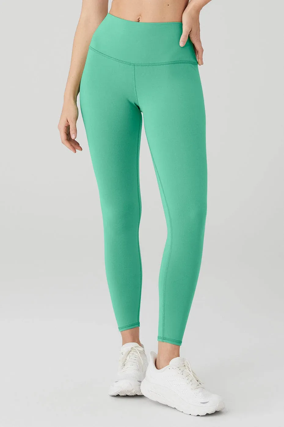 Alo Yoga | 7/8 High-Waist Airbrush Legging in Macadamia Beige, Size: 2XS