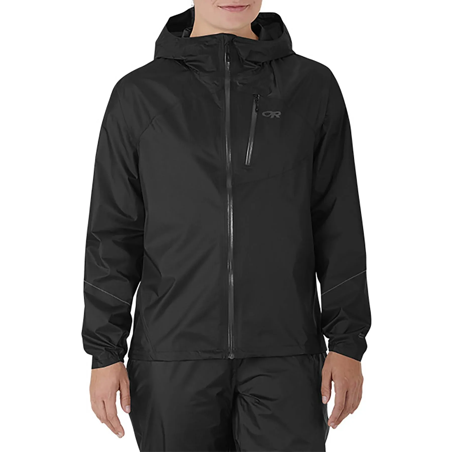 Outdoor Research Women's Helium Rain Jacket - Black