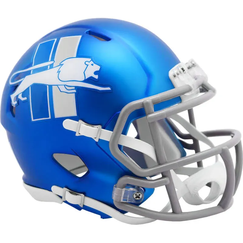 Riddell Detroit Lions 2023 On Field Alternate Mini Speed Helmet