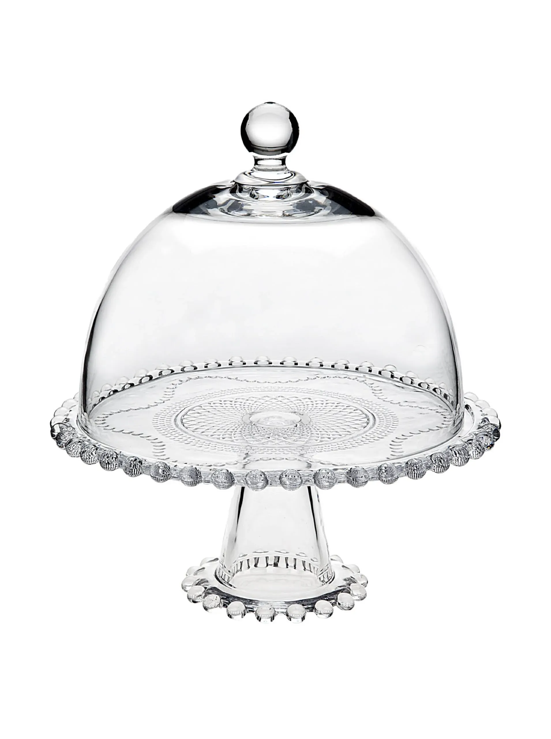 Godinger Chesterfield Dome Cake Plate