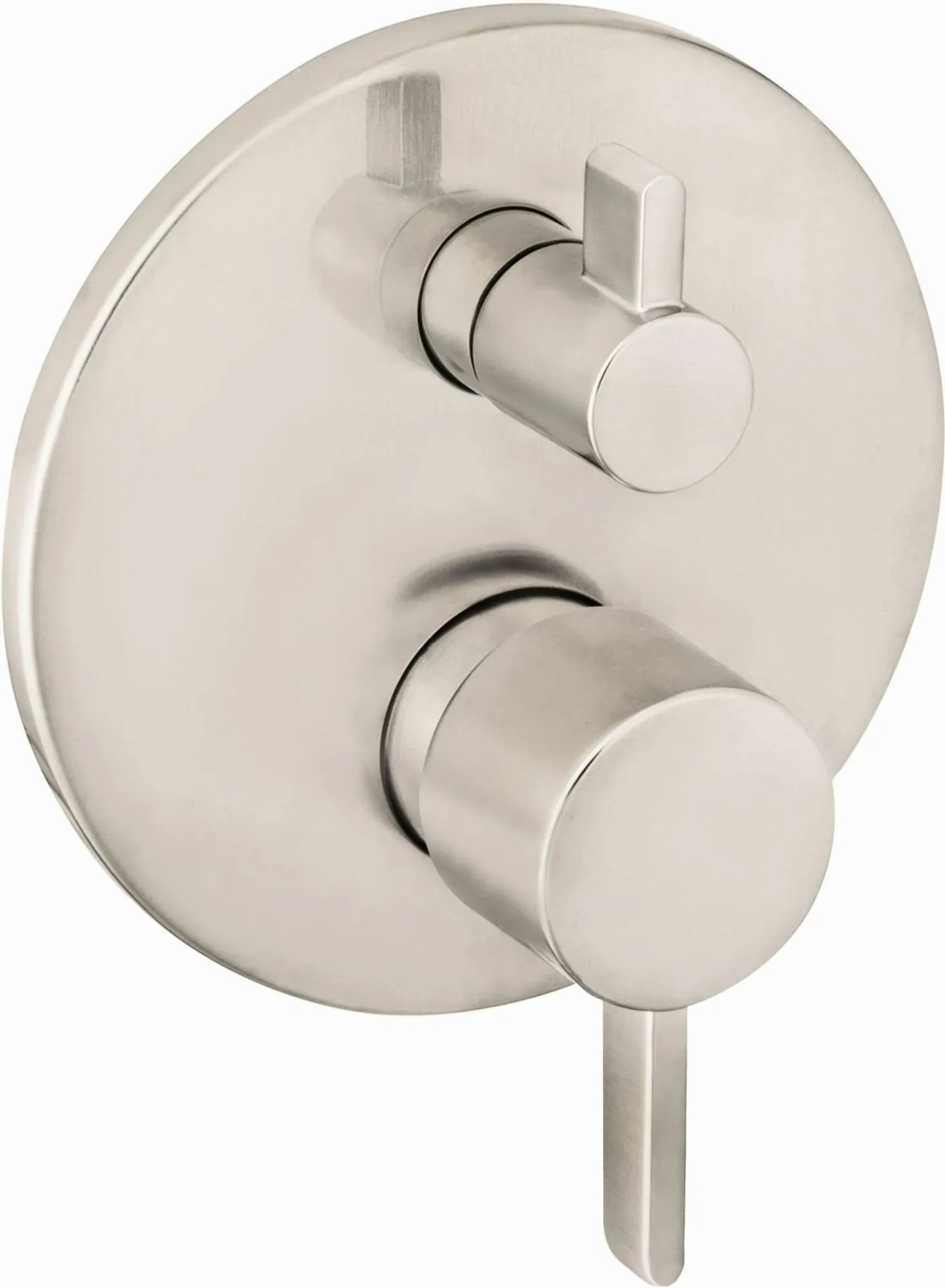 Hansgrohe 04447820 Brushed Nickel S Pressure Balance Trim with Diverter