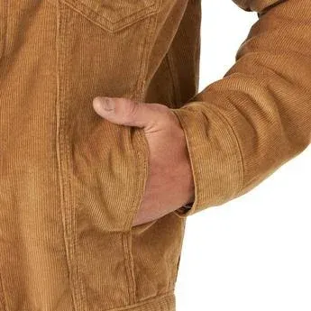 Wrangler Men's Sherpa Lined Corduroy Jacket