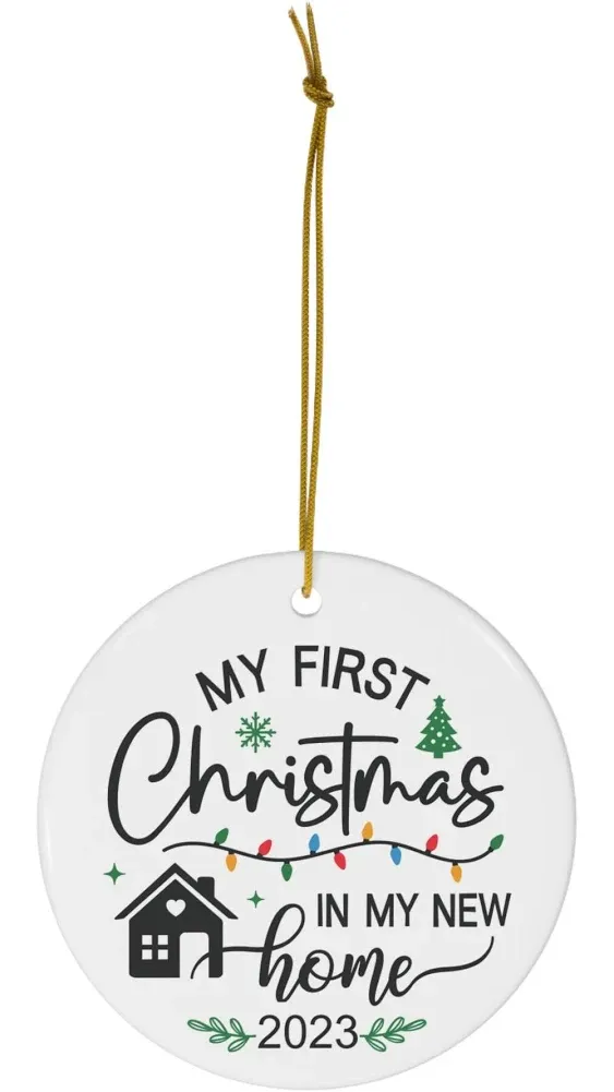 First Christmas In My New Home 2023 Ornament, First Christmas New Home, New Home Ornament, New Home Owner Ornament