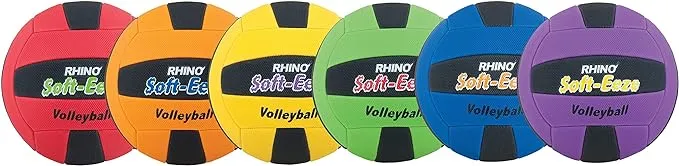 Champion Sports RS2SET Rhino Softeeze Volleyball Set 7.5 H x 29.0 L x 5.5 W