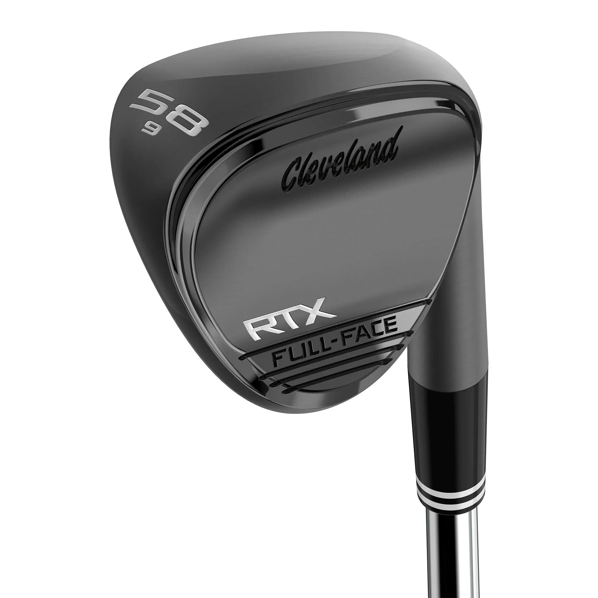 Cleveland RTX Full Face Black Satin Wedge