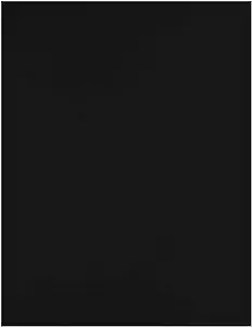 LUXPaper 8.5" x 11" Cardstock | Letter Size | Midnight Black | 100lb. Cover (183lb. Text) | 50 Qty