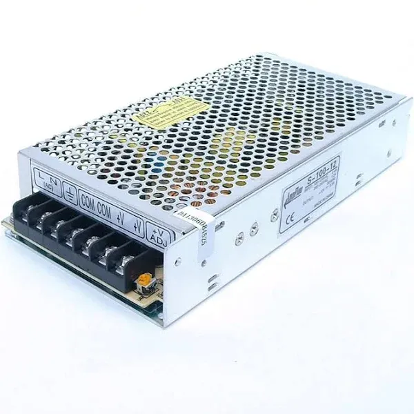 S-100-12 100W, 8.5A, 12V DC Power Supply