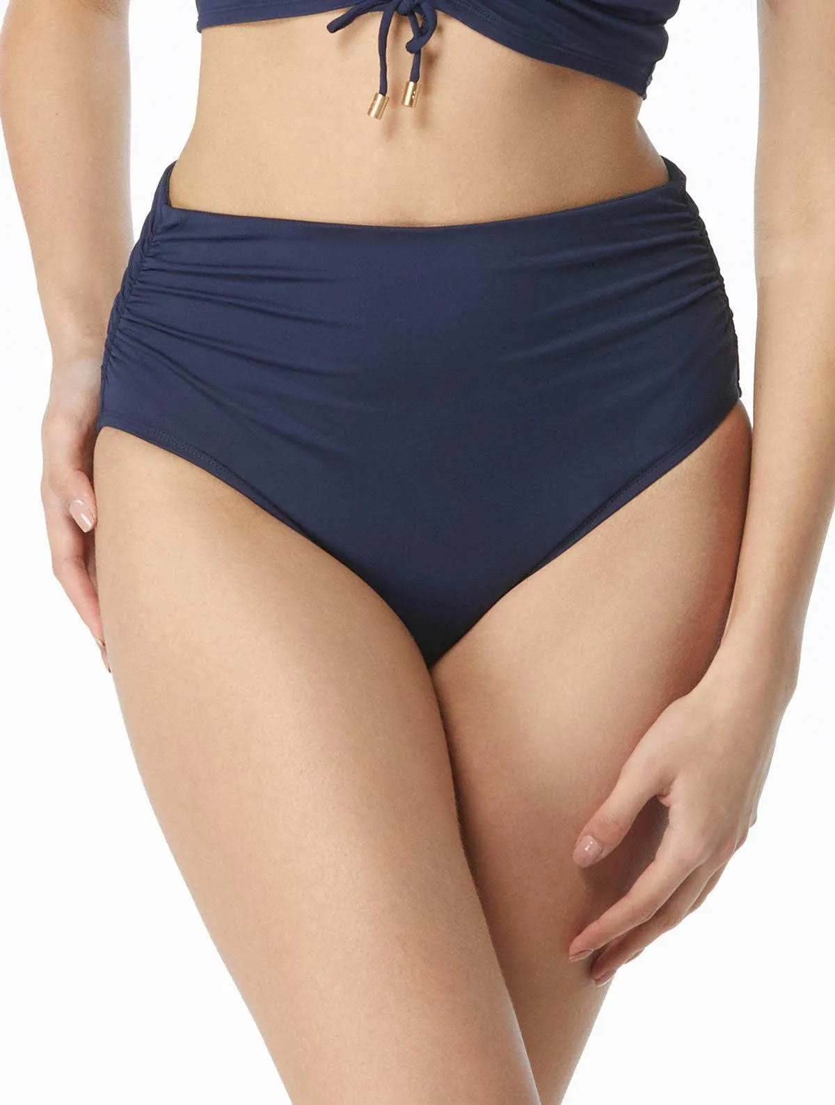 Coco Reef Navy Impulse Rollover Bikini Bottom