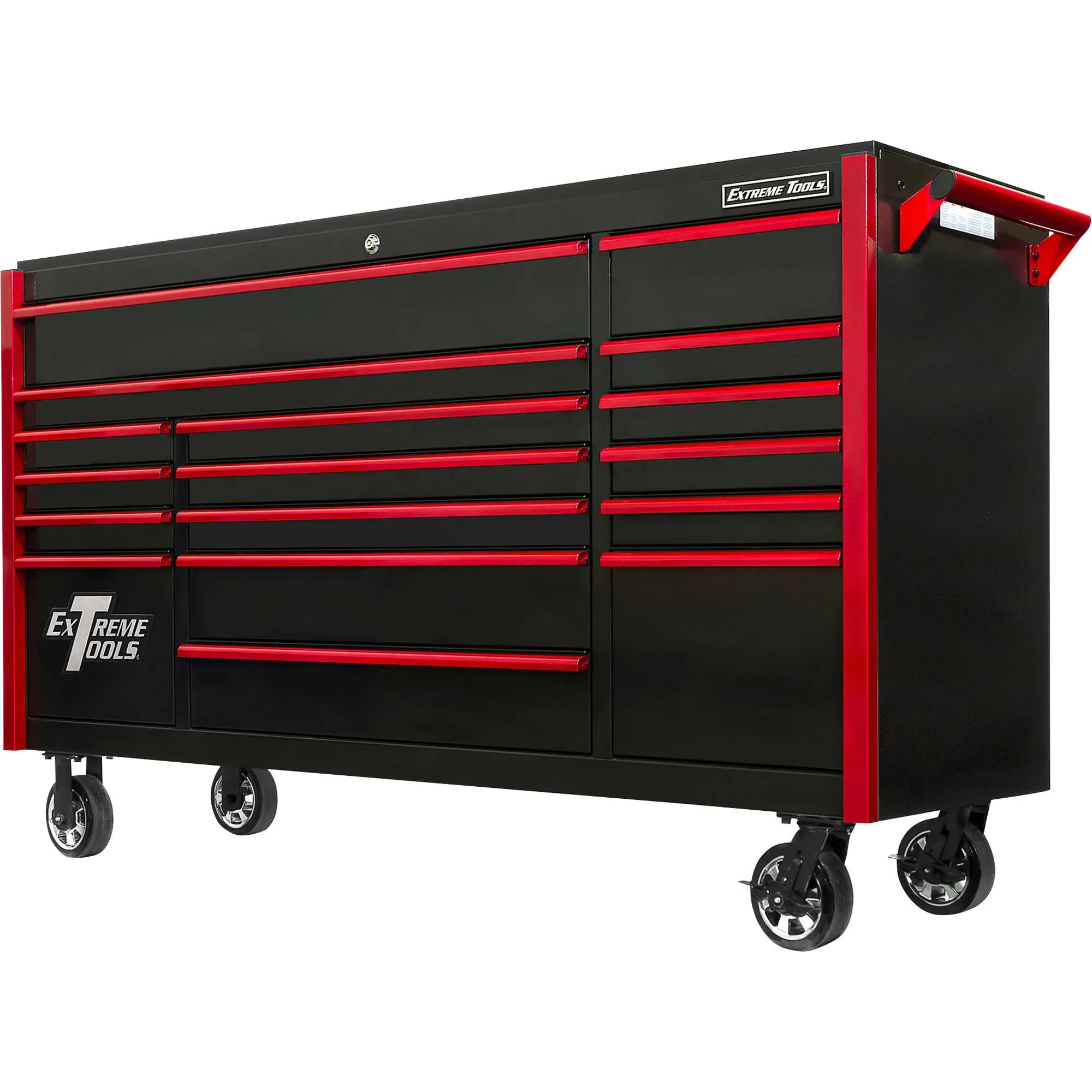 Extreme Tools Dx Series Roller Cabinet 72 inches Blue