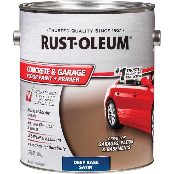 Rust-Oleum® Satin Pine Concrete & Garage Epoxy Floor Paint + Primer - 1 gal.