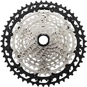 SHIMANO XT CS-M8100 Cassette - 12-Speed, Silver/Black, Mirco Spline