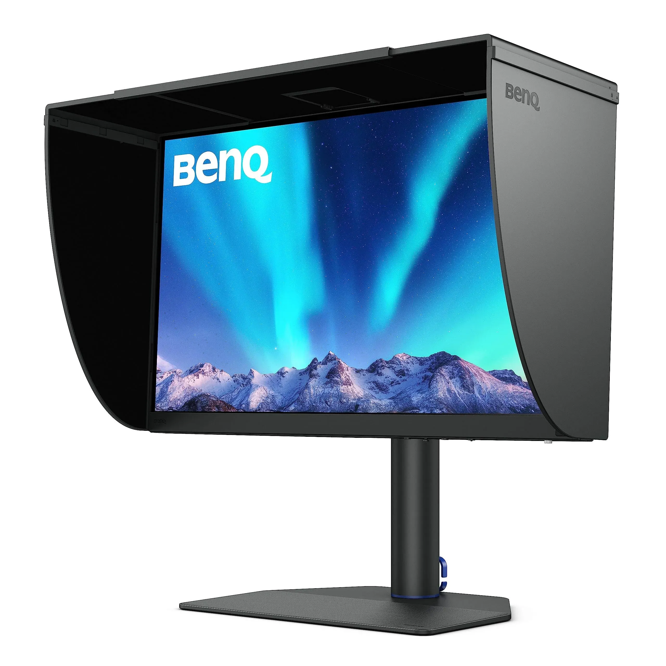 BenQ SW272U 27-Inch 4K 90W USB-C Photographer MacBook/Windows Compatible Monitor, 99% Adobe RGB, 100% sRGB, TUV Anti-Reflection Cert, 1.07 Billion Colors, 16-Bit 3D LUT, Wireless Hotkey Puck