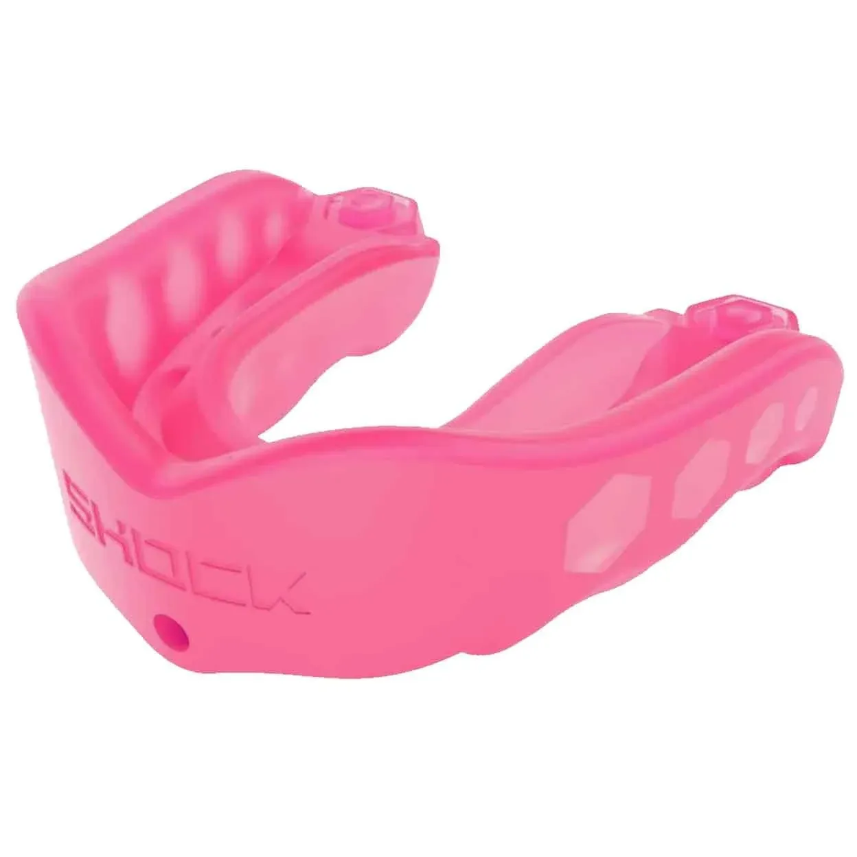 New! Shock Doctor Gel Max Convertible Mouthguard - Pink