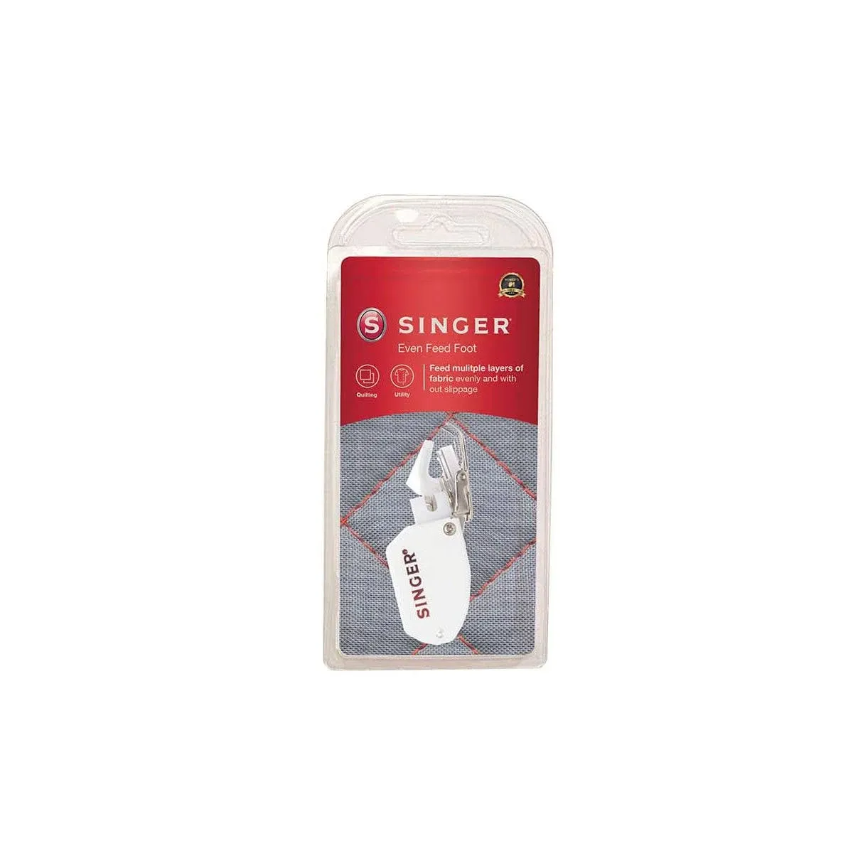 Singer Even Feed Walking Presser Foot for Quilting or Thick Fabric Sewing