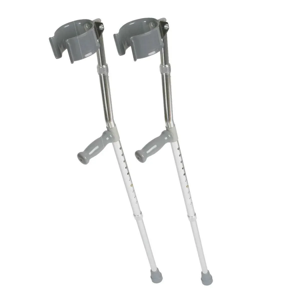 Medline Forearm Crutch 5 ft to 6 ft 2&#034; H Adult MDS805161