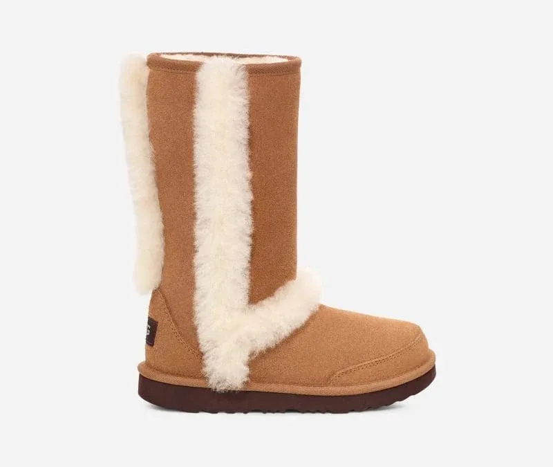 UGG Unisex-Child K Sunburst Tall Fashion Boot