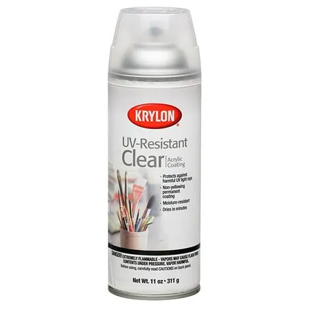 Krylon UV-Resistant Clear Coating, 11 oz.