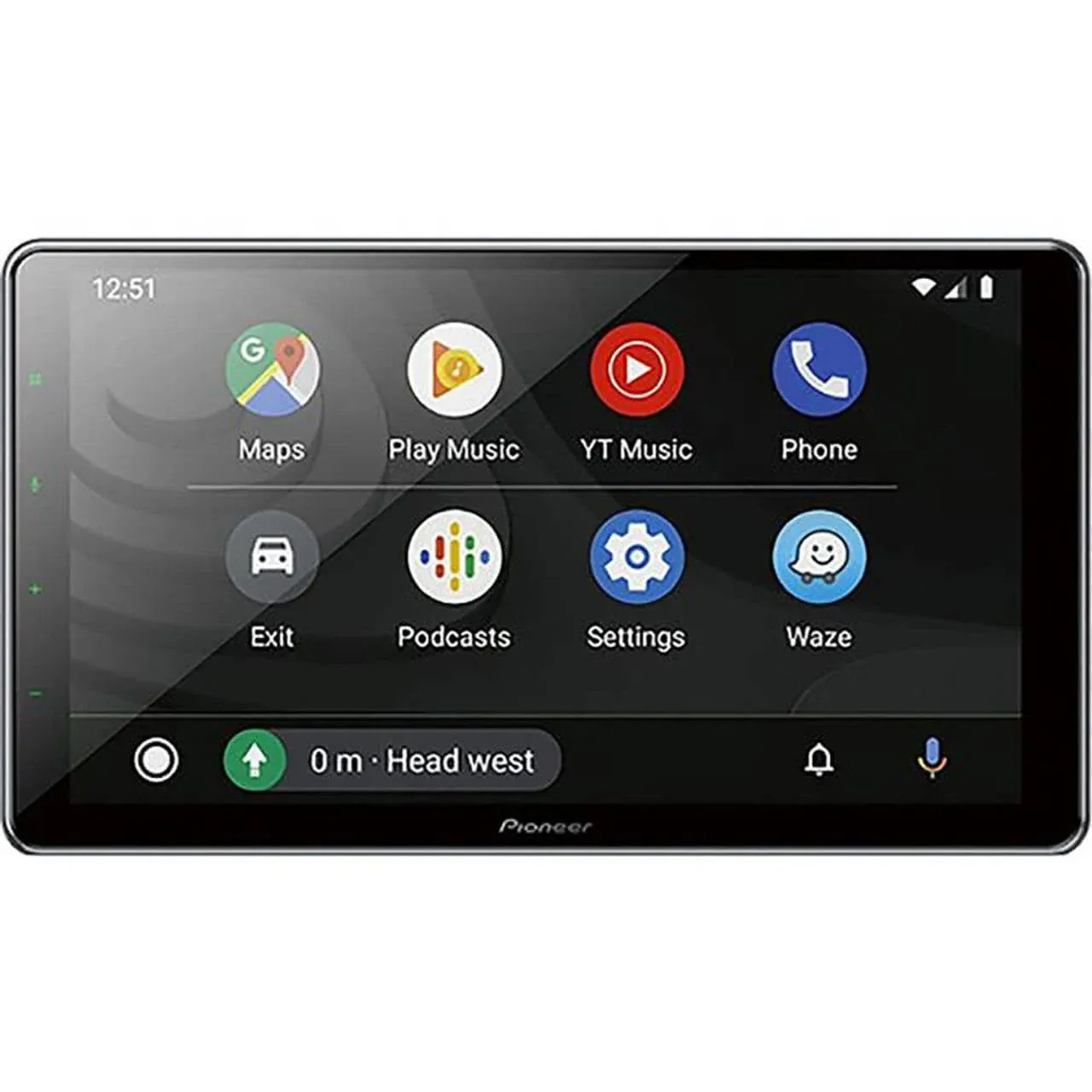 Pioneer - 10.1" Amazon Alexa and Wireless Android Auto™/Apple CarPlay® Bluetooth® Floating Multimedia Receiver - Black