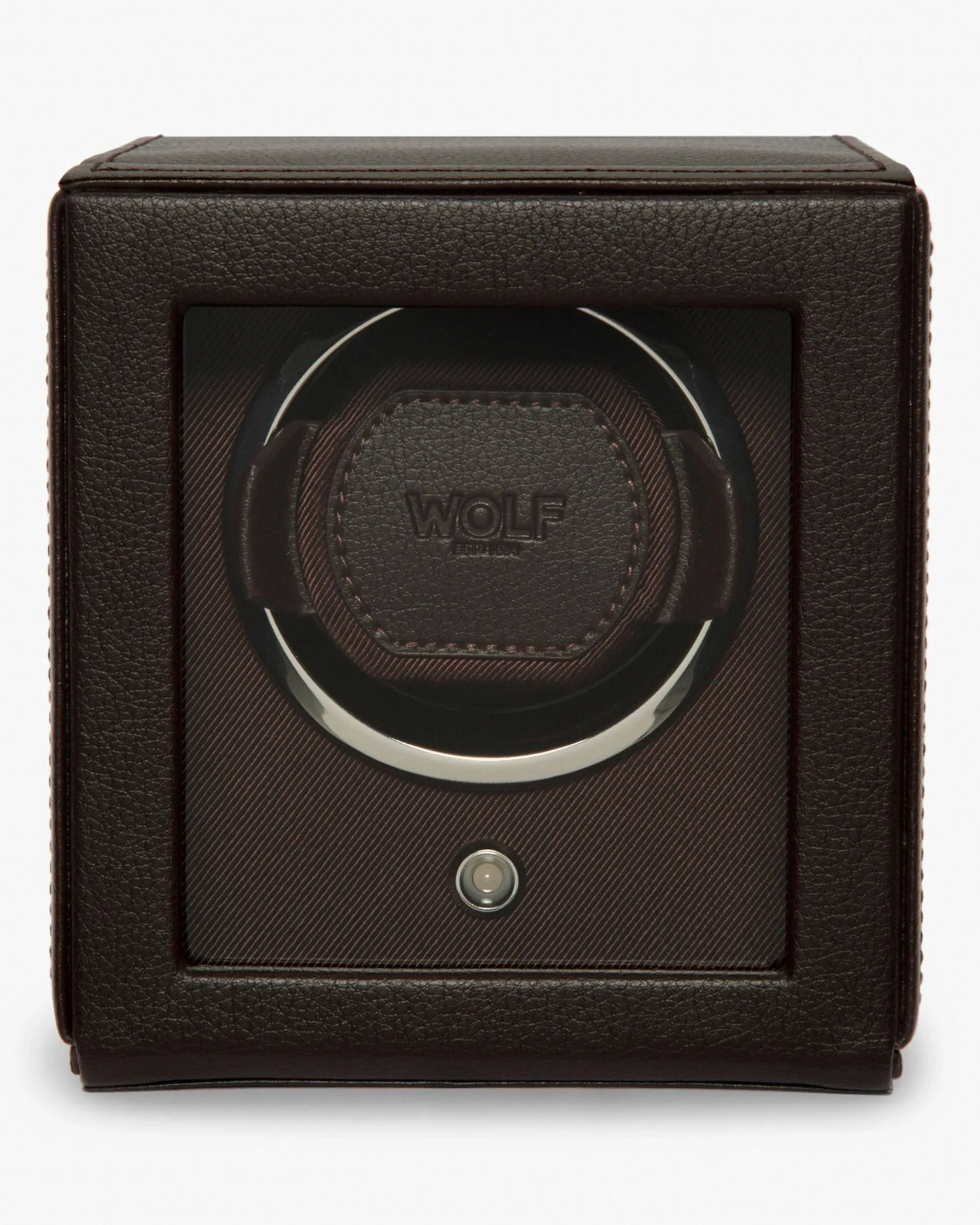 Wolf Cub Single Watch Winder with Cover