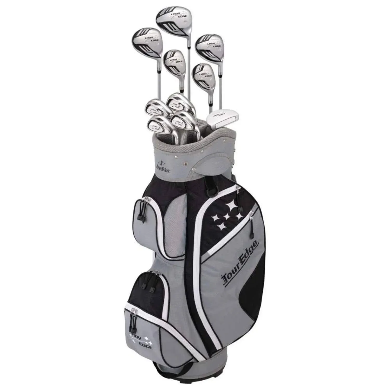 Tour Edge Lady Edge Complete Package Set Black/White