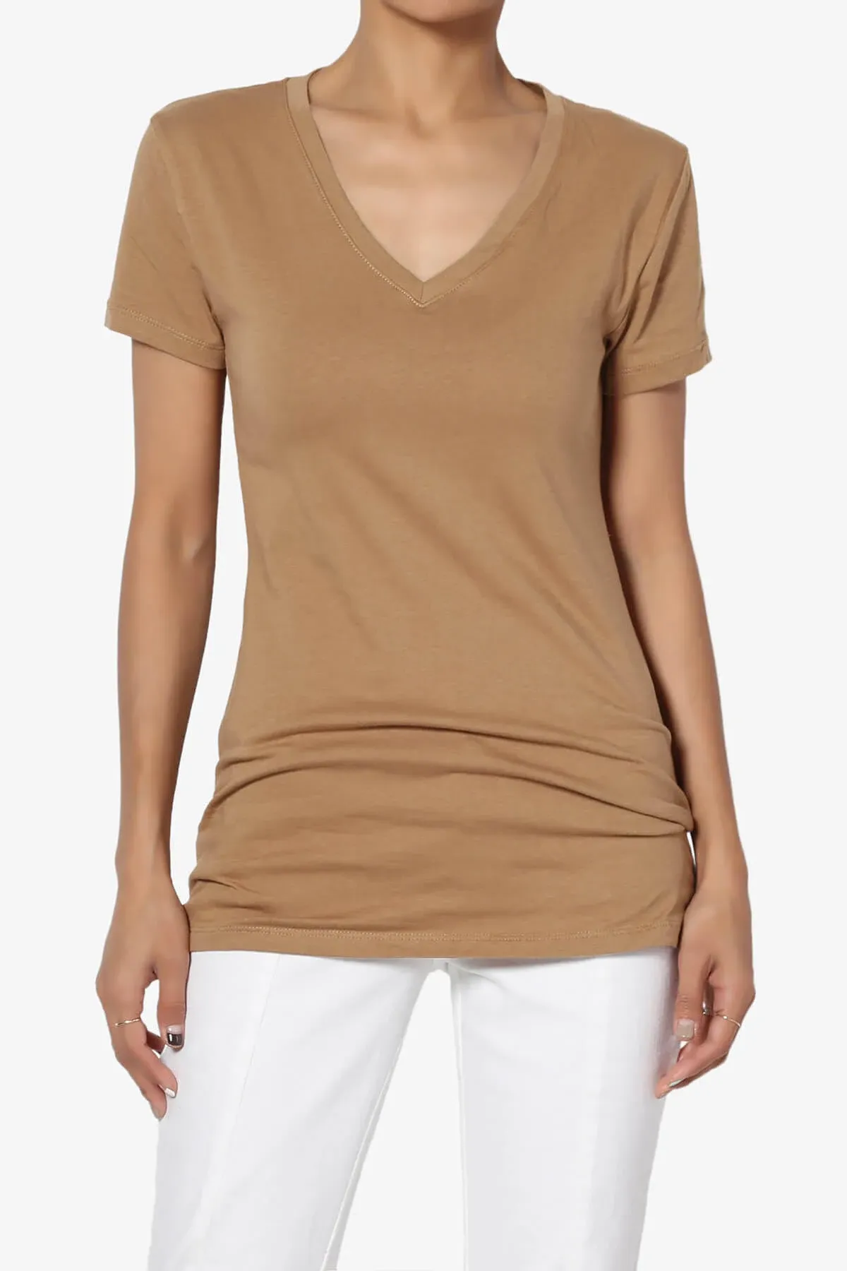 Candela V-Neck Short Sleeve T-Shirts