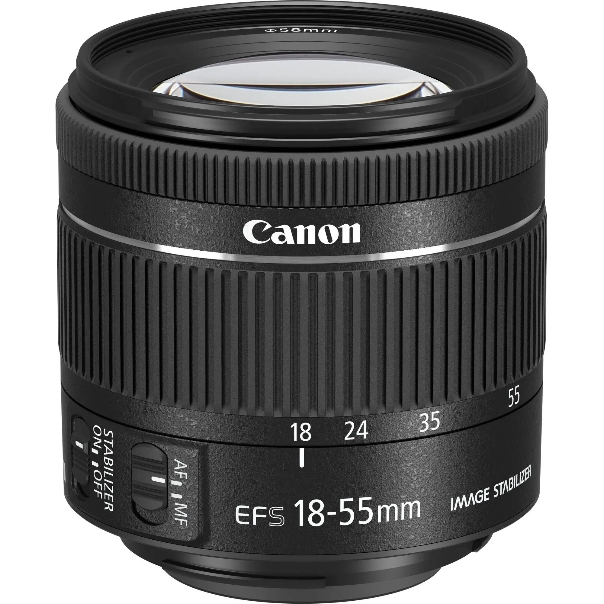 Canon EF-S 18-55 f/4-5.6 IS STM (Renewed)