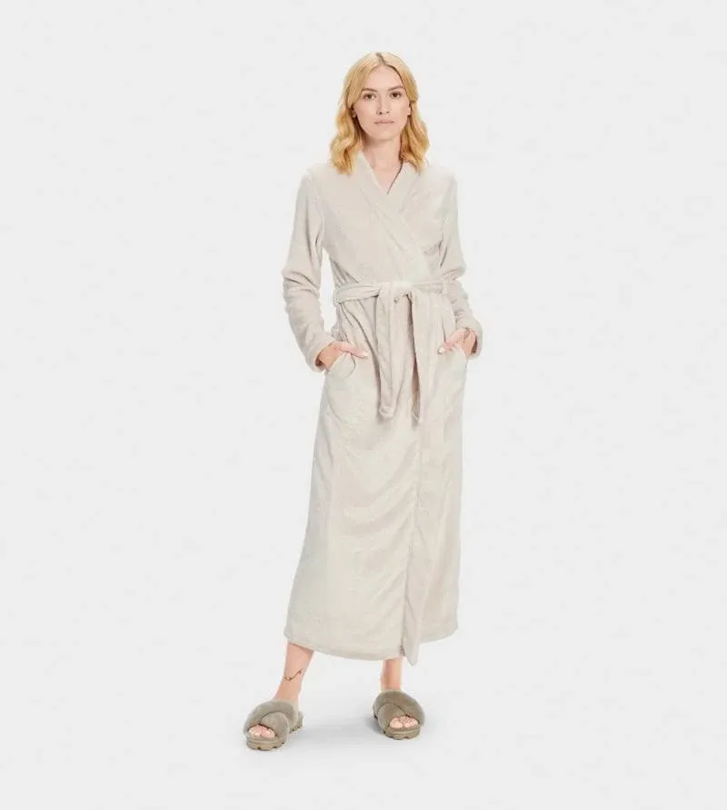 UGG Women’s Marlow Robe Moonbeam Beige Size Small