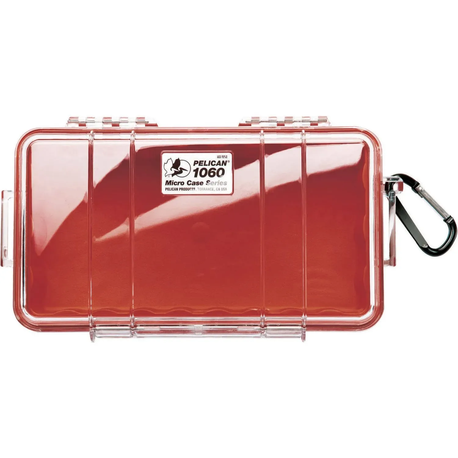 Pelican 1060 Micro Case (Clear Red)