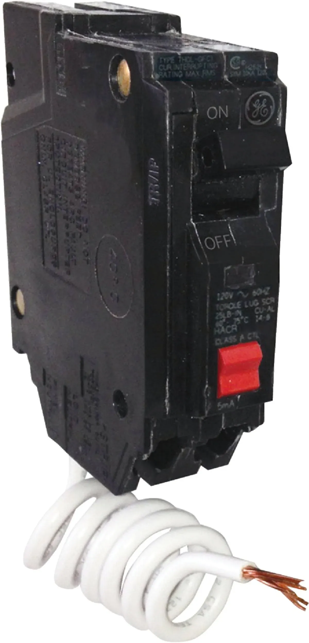 GE Single Pole 20A GFCI Circuit Breaker THQL1120GFTP