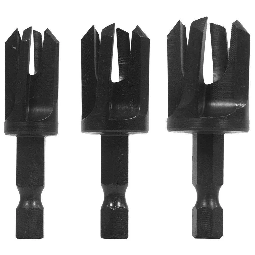 Snappy Tapered Plug Cutter Set - 3 Piece