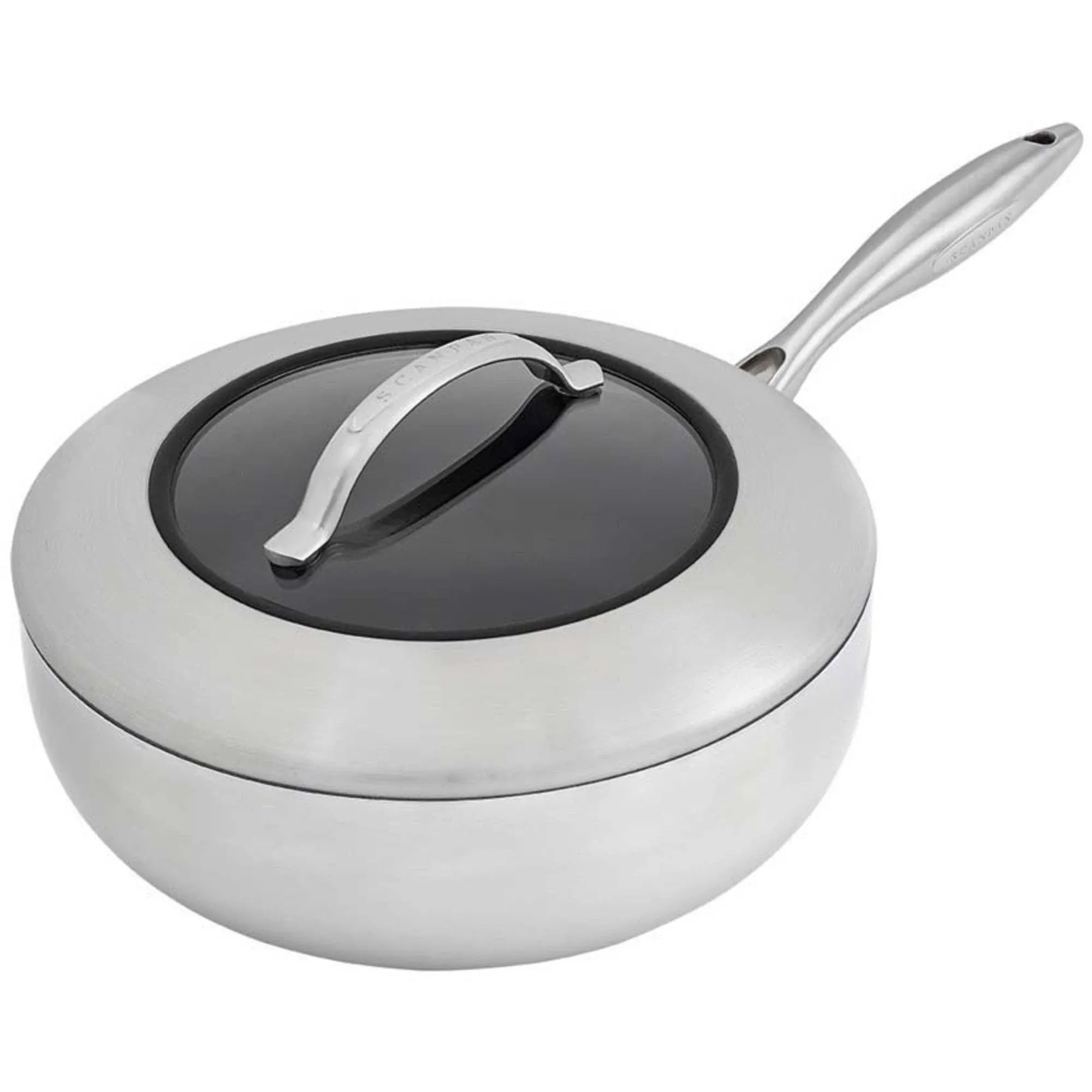 Scanpan - 65082600 CTX Covered Deep Sautè Pan, 4 Quart, Silver