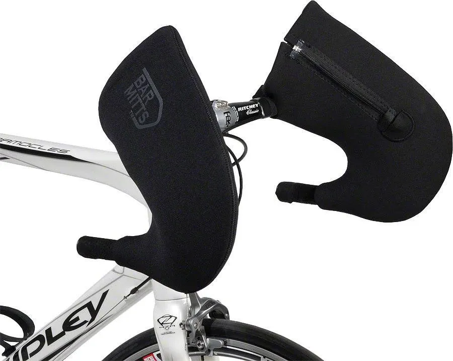 Bar Mitts Road Bicycle Handlebar Mittens with Internally Routed Cables