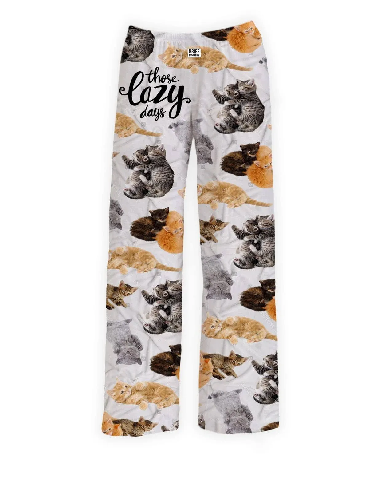 Those Lazy Days Cat Themed Lounge Pants