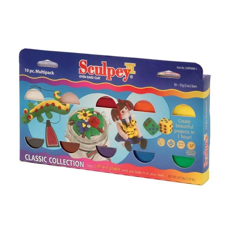 Sculpey III Set - Classic Collection, Set of 10