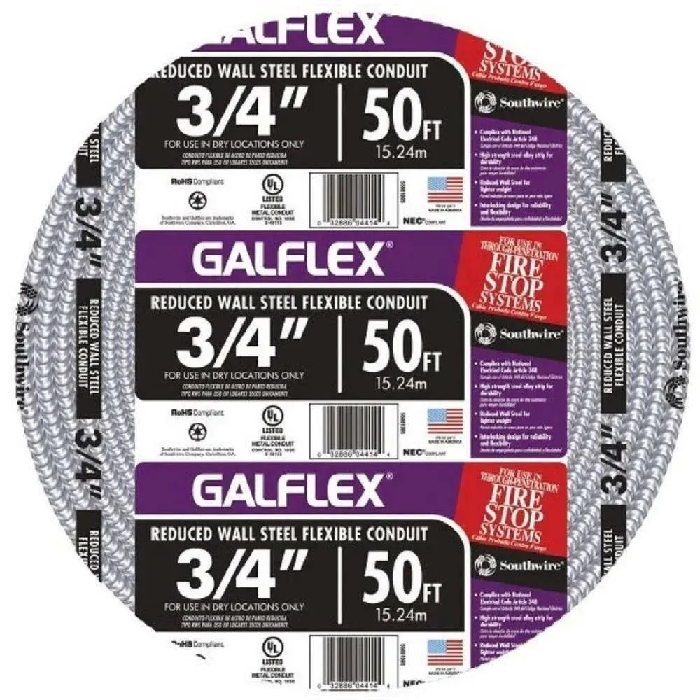 Southwire Steel Flexible Metal Conduit