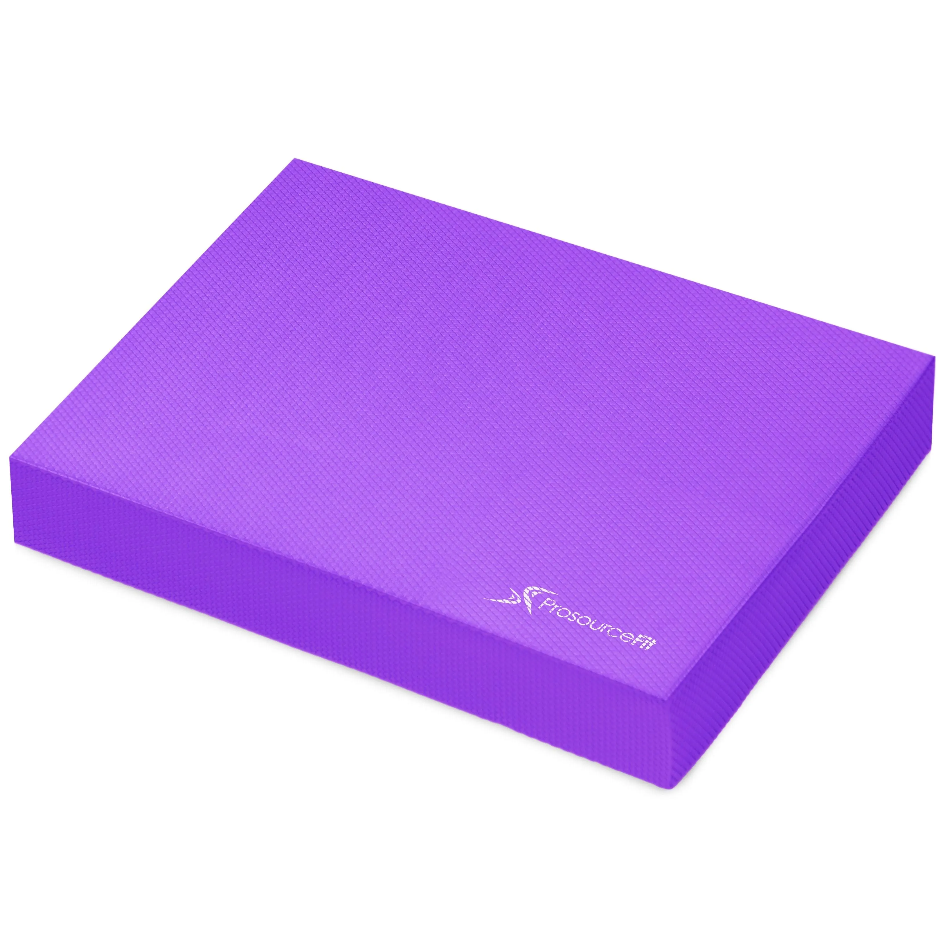 ProsourceFit Exercise Balance Pad 15.5x12.75-in, Purple