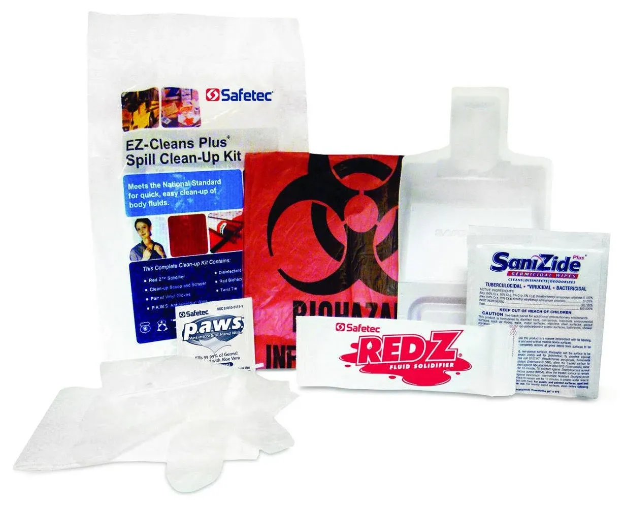 EZ-CLEANS PLUS SPILL KIT (EA)