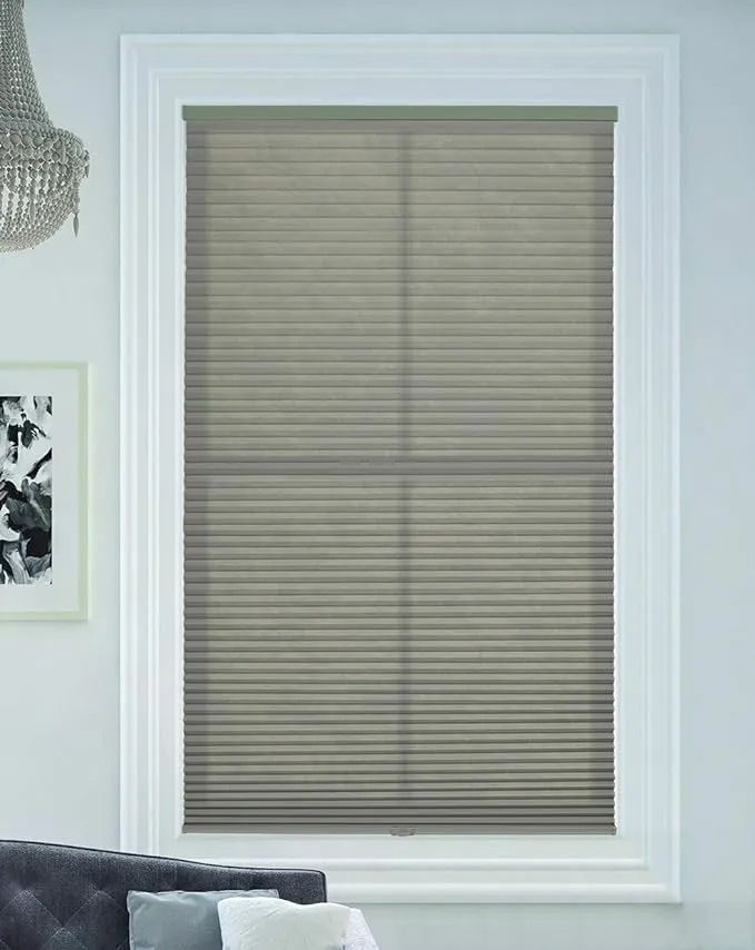 BlindsAvenue Cellular Honeycomb Cordless Shade 9/16" Single Cell Light Filtering